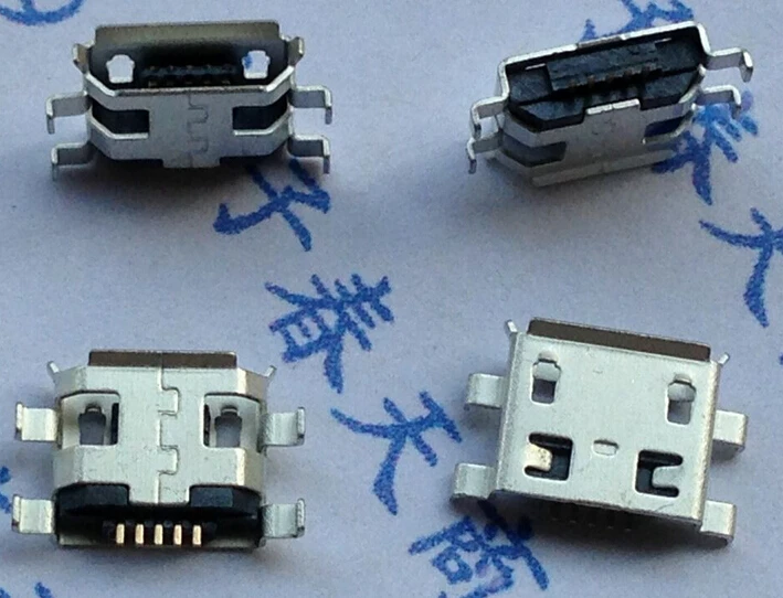 

20pcs Micro USB 5pin B type 0.8mm Female Connector For HuaWei Ascend Y221 mini USB Jack Charging tail plug port connector