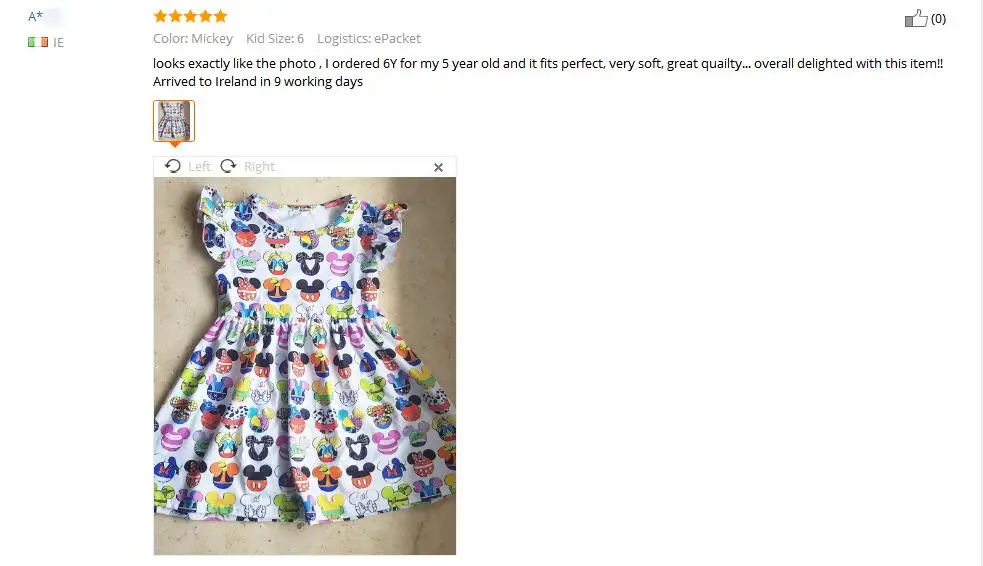 2018 Hot Selling Baby Girls Dresses Summer Clothes Cute Cartoon Mickey Head Printed Milksilk Flutter Sleeve Children Infant Dres | Детская