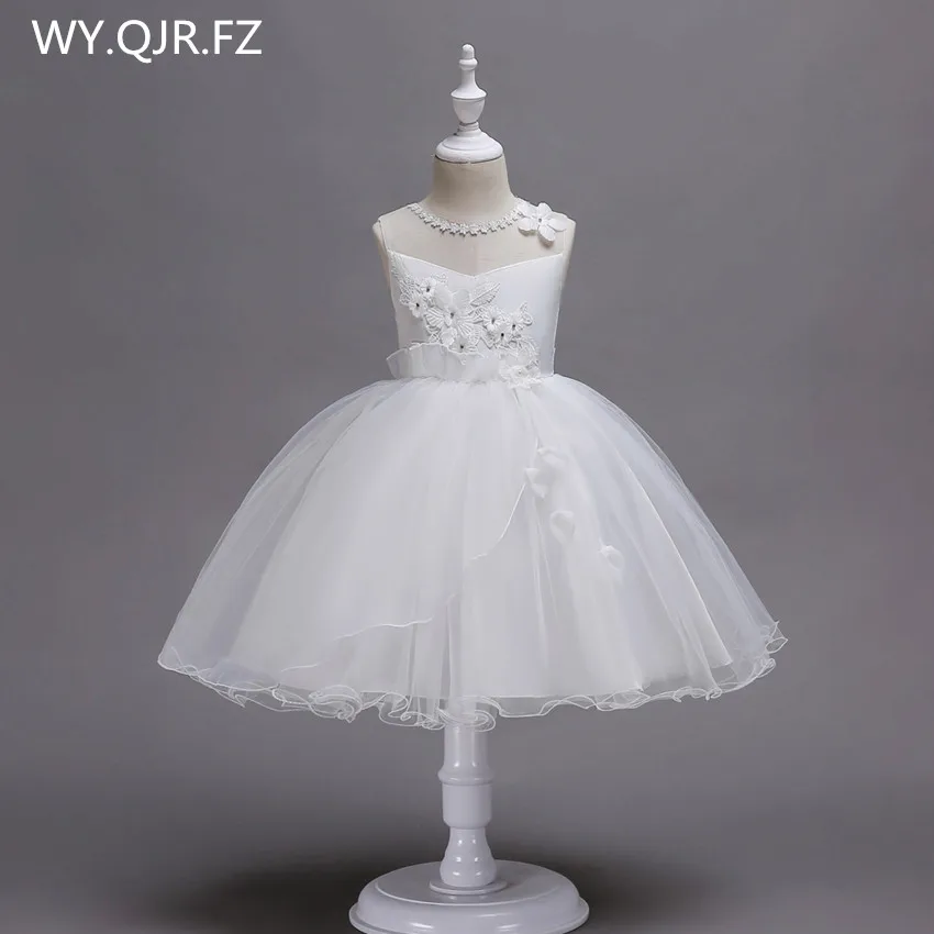 Фото BH700 # короткое платье с асимметричным подолом для девочек белое вино выпускного