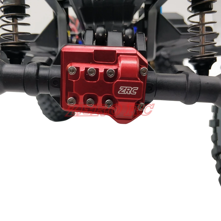 ЧПУ сплав TRX4 Diff Крышка передняя задняя ось для Traxxas TRX 4 RC Гусеничный автомобиль