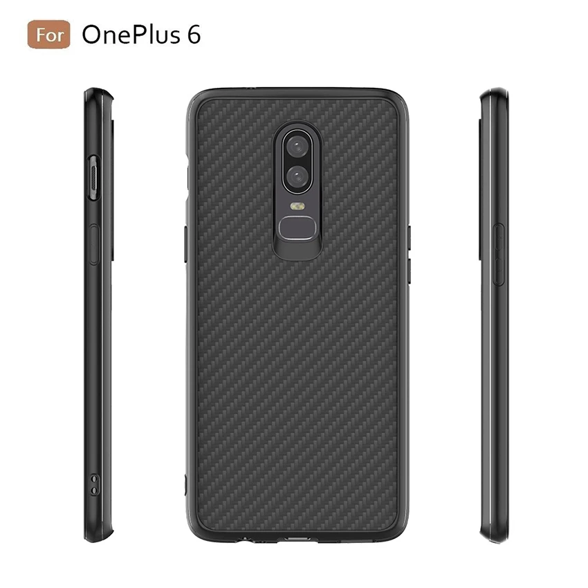 Чехол OnePlus 6 мягкий силиконовый чехол из ТПУ кожаный для телефона задняя крышка |