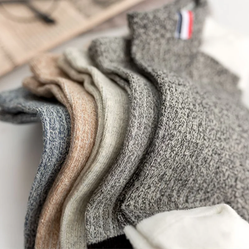 Женские хлопковые носки в полоску милые летние короткие тапочки женские