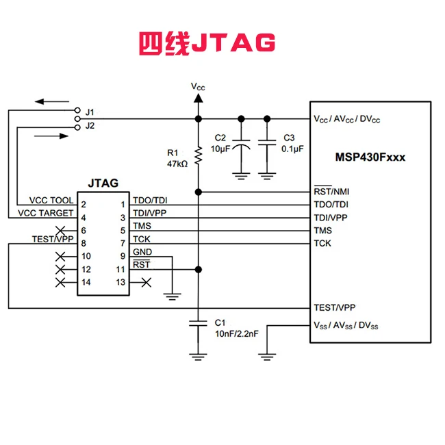 MSP430 эмулятор TI MSP FET430UIF USB загрузка отладчик Поддержка JTAG/BSL/SBW|Запчасти для