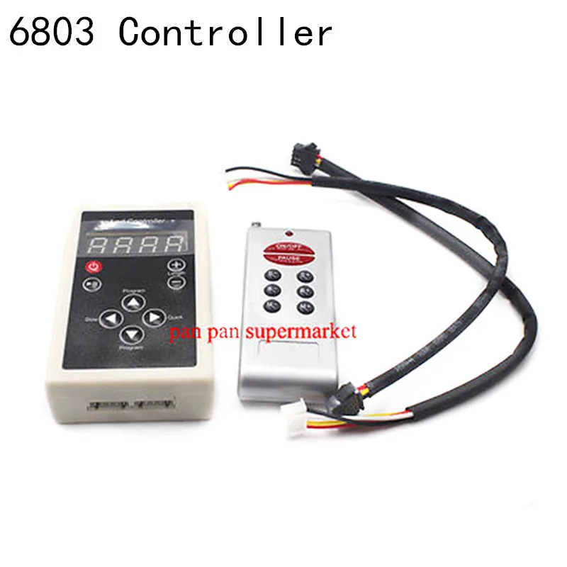 5 м RGB Мечта Волшебная Светодиодная лента DC12V 6803 IC IP67 водонепроницаемая
