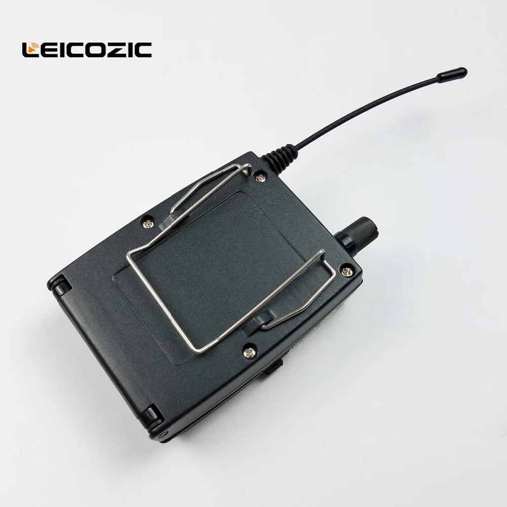 Leicozic L5102 Двухканальный UHF беспроводной монитор в ушах система мониторинга