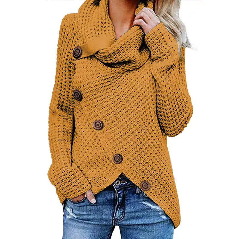Warm Women Turtleneck 2018 Winter Sweaters And Pullovers Knit Long Sleeve Cashmere Sweater Female Jumper Tops | Женская одежда