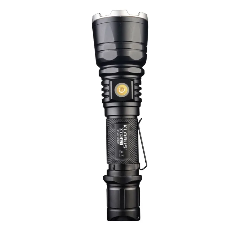KLARUS XT12GT Магнитный перезаряжаемый фонарик CREE XHP35 HI D4 max 1600LM фонарь 603 м с
