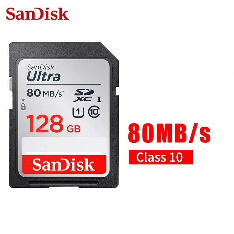 Карта памяти Sandisk карта Micro SD класс 10 sd Microsd 64 ГБ 32 16 128 флэш для 1080p 3D 4K