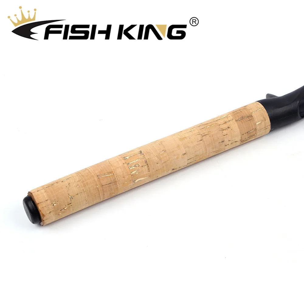 FISH KING 24 T углеродная удочка для заброса приманки 1,8 м 2,1 М 2,4 М 2,7 м 2 секции Приманки Вес 5-25гр Приманка Удочка для путешествий