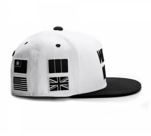 Белая хлопковая кепка в стиле хип-хоп PANGKB бейсболка для мужчин и женщин