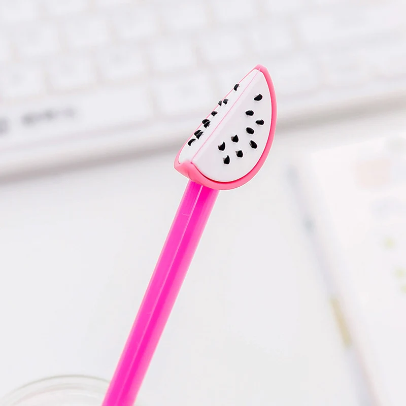 Милый дракон киви лимонная фруктовая гелевая ручка прекрасный канцелярский