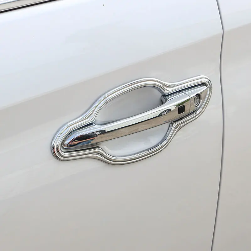 Для Hyundai Tucson 2015 2018 Наружная ручка двери автомобиля чаша Молдинги украшения