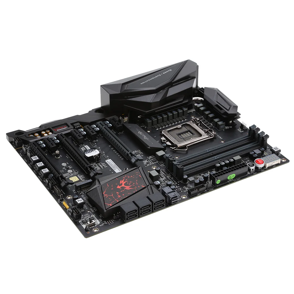 Распродажа красочная системная плата iGame Z270 Ymir-X для LGA1151 DDR4 ATX DDR4 SATA 3 USB 3,1 M.2 Порт двойной биос для ПК