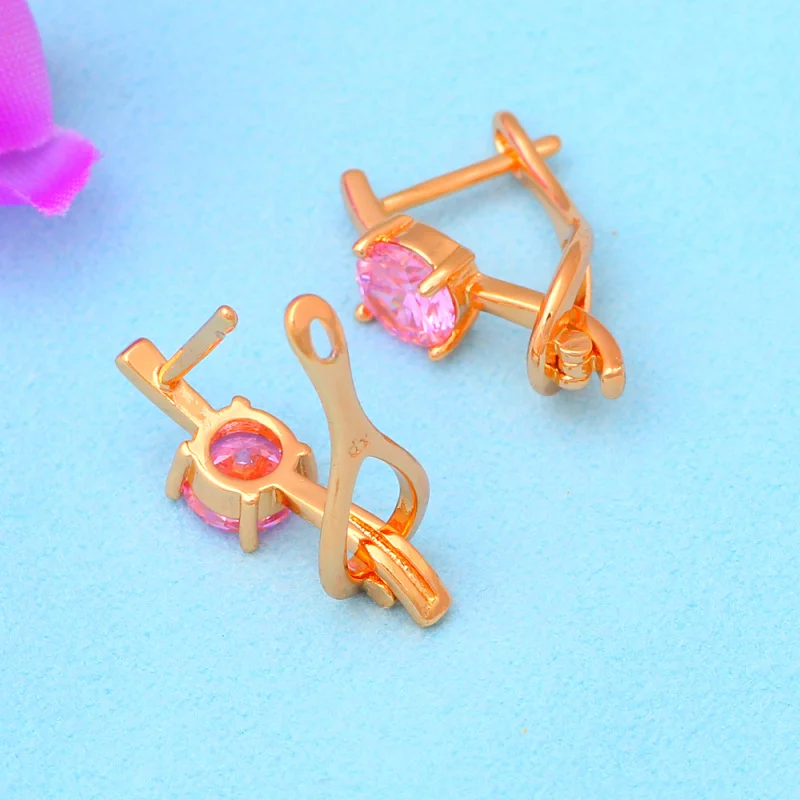 Рекламные серьги для девочек-подростков рождественские подарки золотистые