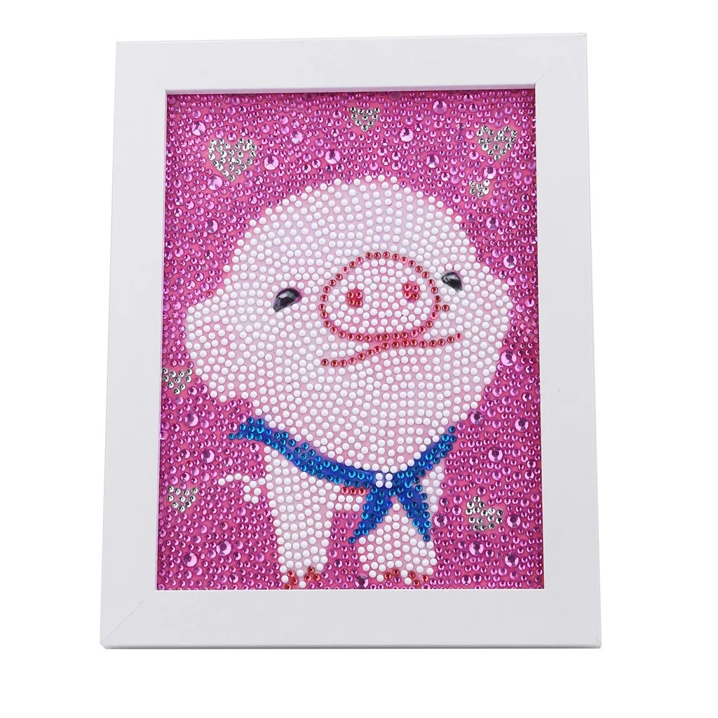 I 15X20cm Алмазная картина особой формы DIY с изображением животных из мультфильмов для детей 5D, Набор для вышивки крестиком с кристаллами - Цвет: I 15X20cm