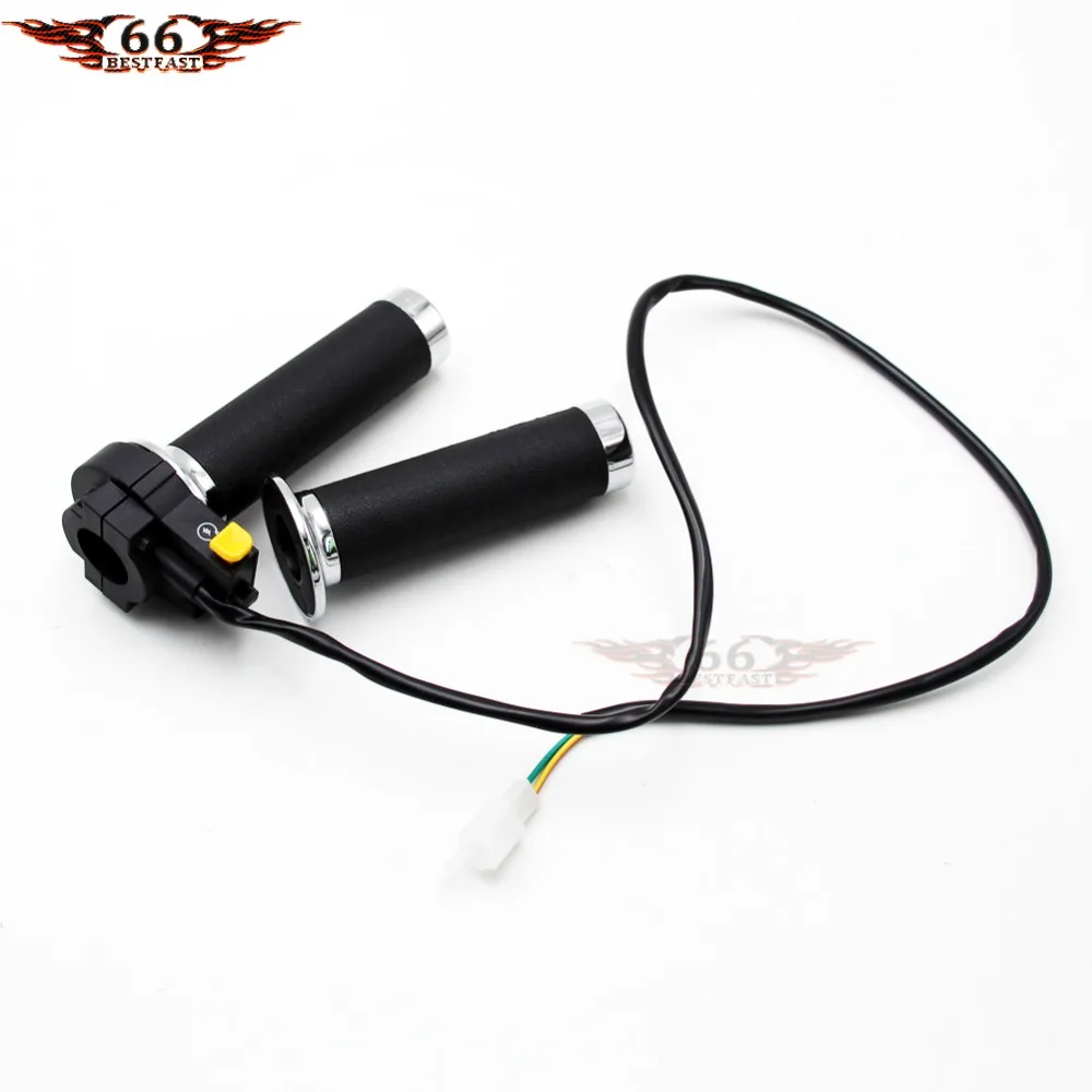 Рукоятка для рукоятки дроссельной заслонки + выключатель 49cc 50cc 60cc 66cc 80cc