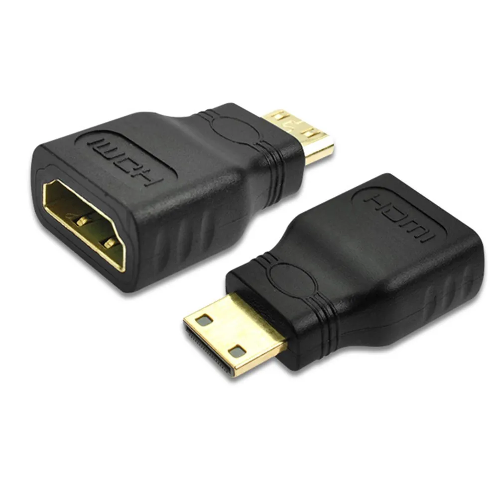 Адаптер HDMI Male-HDMI Female Позолоченный разъем для смартфонов видеокамеры планшеты
