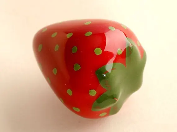 Клубничные ручки с фруктовым ящиком ручка для кухонного шкафа детские