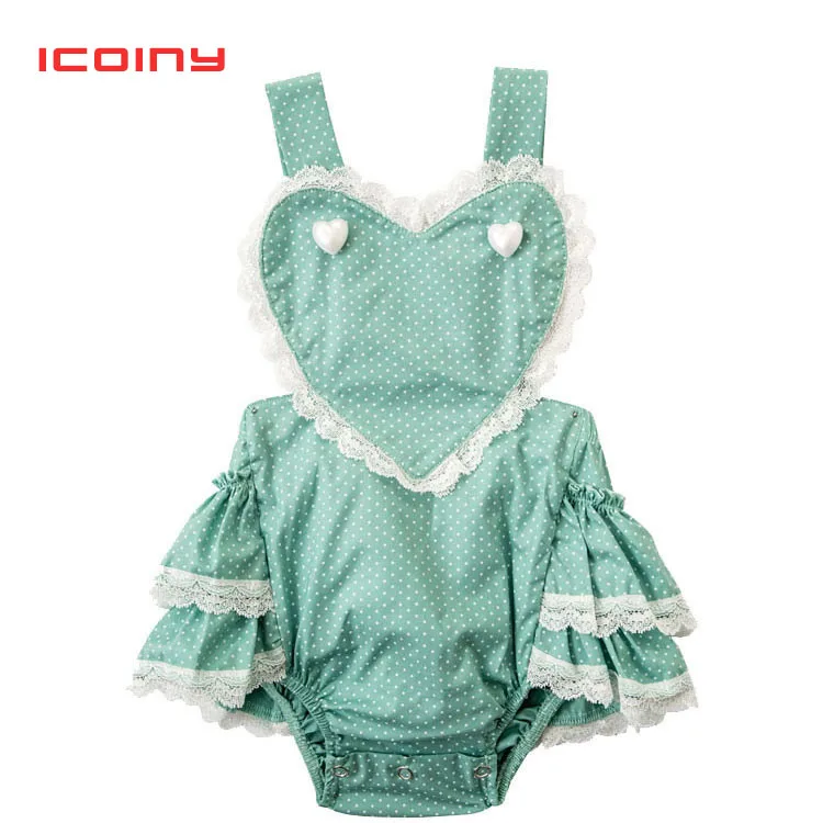 Детский кружевной комбинезон без рукавов|Ромперы| |