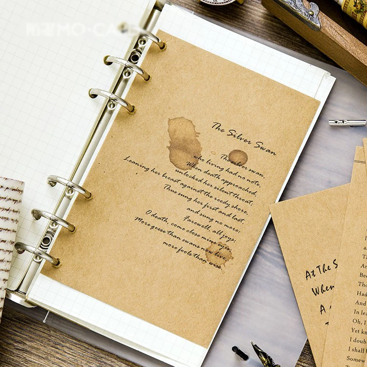 30 шт. ручная запись стильной открытки многоразовое использование в качестве