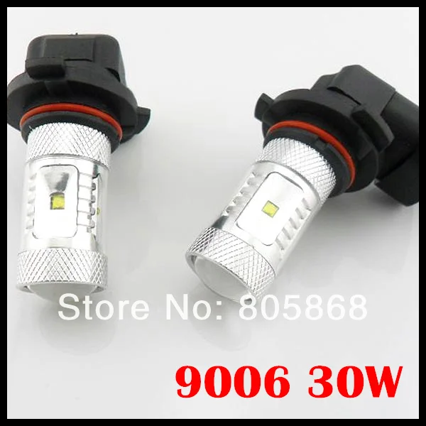 Hb4 9006 led 30 Вт cree ЧИПАМИ светодиодные лампы для автомобильных светодиод высокой
