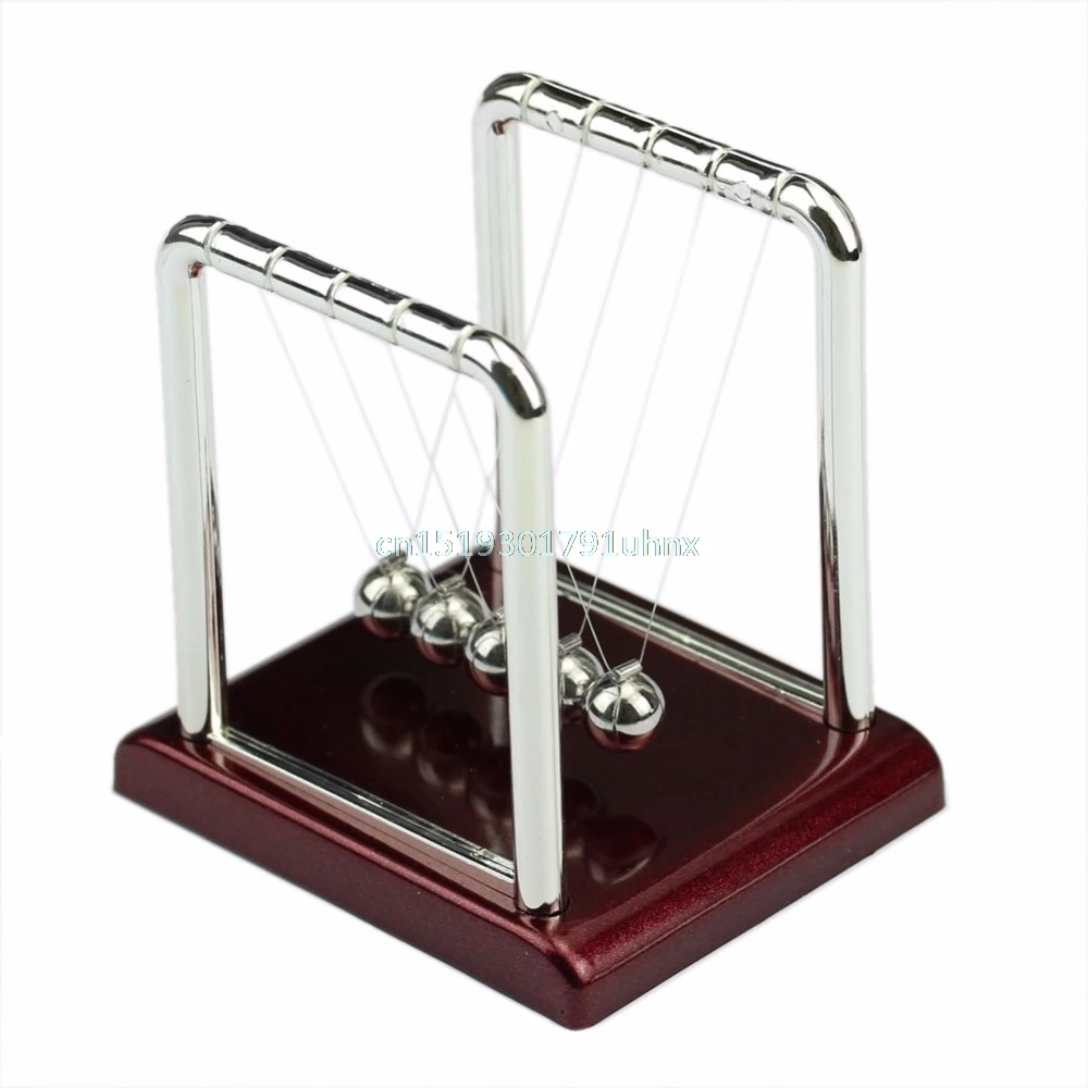

B36C Cradle Steel Newton's Balance Ball Physics Science Pendulum Fun Desk Toy Gift