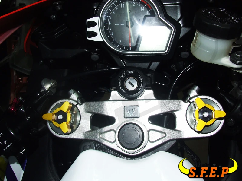 22 мм регулировка предварительной нагрузки вилки CNC для Yamaha YZF R3 2015 2017 / FZ6 FZ6R 2009