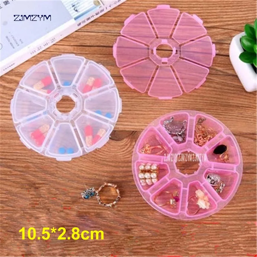 1pcs Storage Tool Box Screws Nut Pills Drill Bits Jewelry Rhinestone Beads Nail Art Tip Spare Part Holder Craft Organizer Case |
