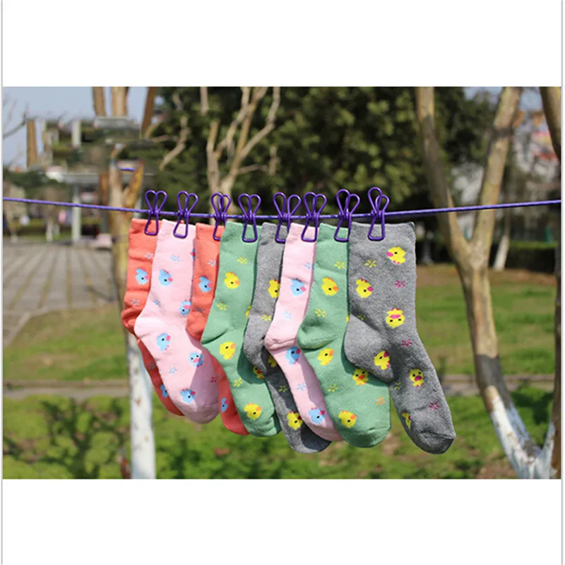 Веревка для одежды с подставкой переносная Выдвижная веревка ветрозащитная