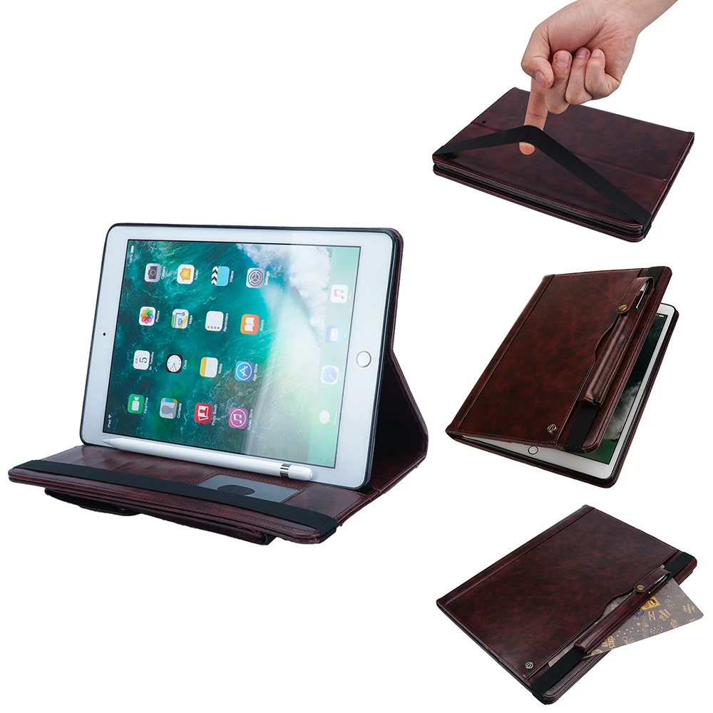 Чехол для ipad air 3, Чехол для ipad Pro 10,5 с карандашом, отделением для карт, многофункциональный чехол, подставка для планшета