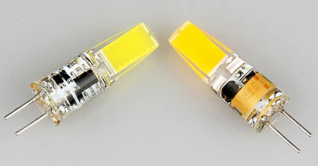 Хит продаж Сверхъяркие Светодиодные лампы COB G4 12 В 4 Вт хрустальные булавки