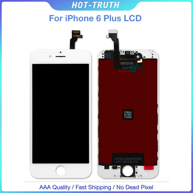 20Pcs/Lot LCD Digitizer For iPhone 6 Plus 6+ OEM Display 5.5inches AAA Touch Panel Sensor Glass Complete Assembly Free DHL | Мобильные