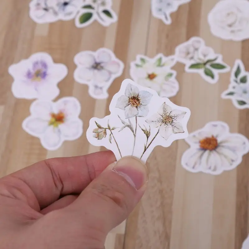 2018 100 шт./лот природа коллекция Бумага Стикеры DIY Дневник Декор