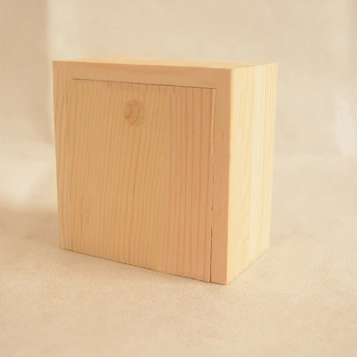 Vintage Simple Plain Wooden Necklace Jewelry Small Gadgets Storage Box Case | Украшения и аксессуары