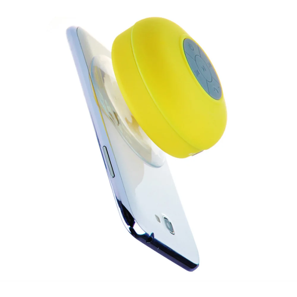 Portable Waterproof Bluetooth Mini Speaker Handsfree Wireless Shower mic loud Sound Boom Box Receive Call Music Suction | Электроника