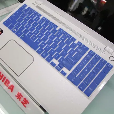 Силиконовая накладка на клавиатуру для ноутбука Toshiba Satellite C55D B5102 C850 C855 C870 C875 L850 L855