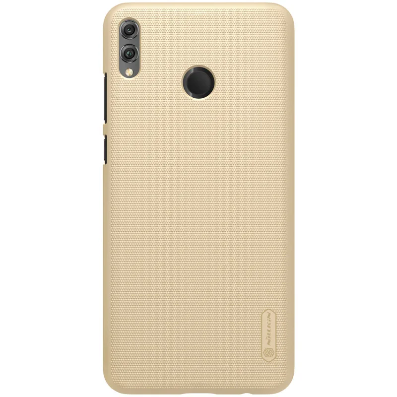 Золотой Чехол для huawei Honor 8X Max, Nillkin, суперматовый защитный жесткий чехол для задней панели из поликарбоната, чехол для huawei Honor 8X Max, Nilkin, чехол для телефона, оболочка - Цвет: Золотой