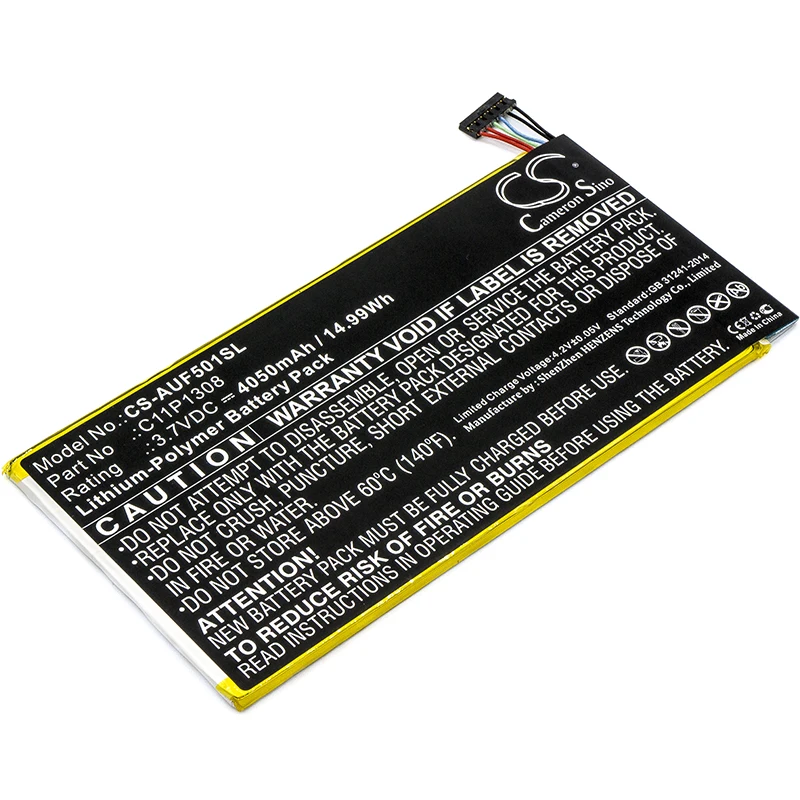 Обновленная батарея Cameron Sino для Asus 0B200 00620100 C11P1308 планшетный аккумулятор литий