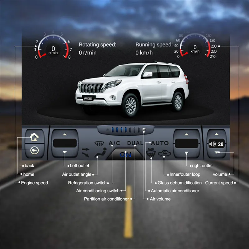 Aotsr Tesla Стиль Android 7,1 автомобиль без DVD плеер gps навигации стерео для OPEL Vauxhall Holden Astra J 2010-2013 мультимедиа