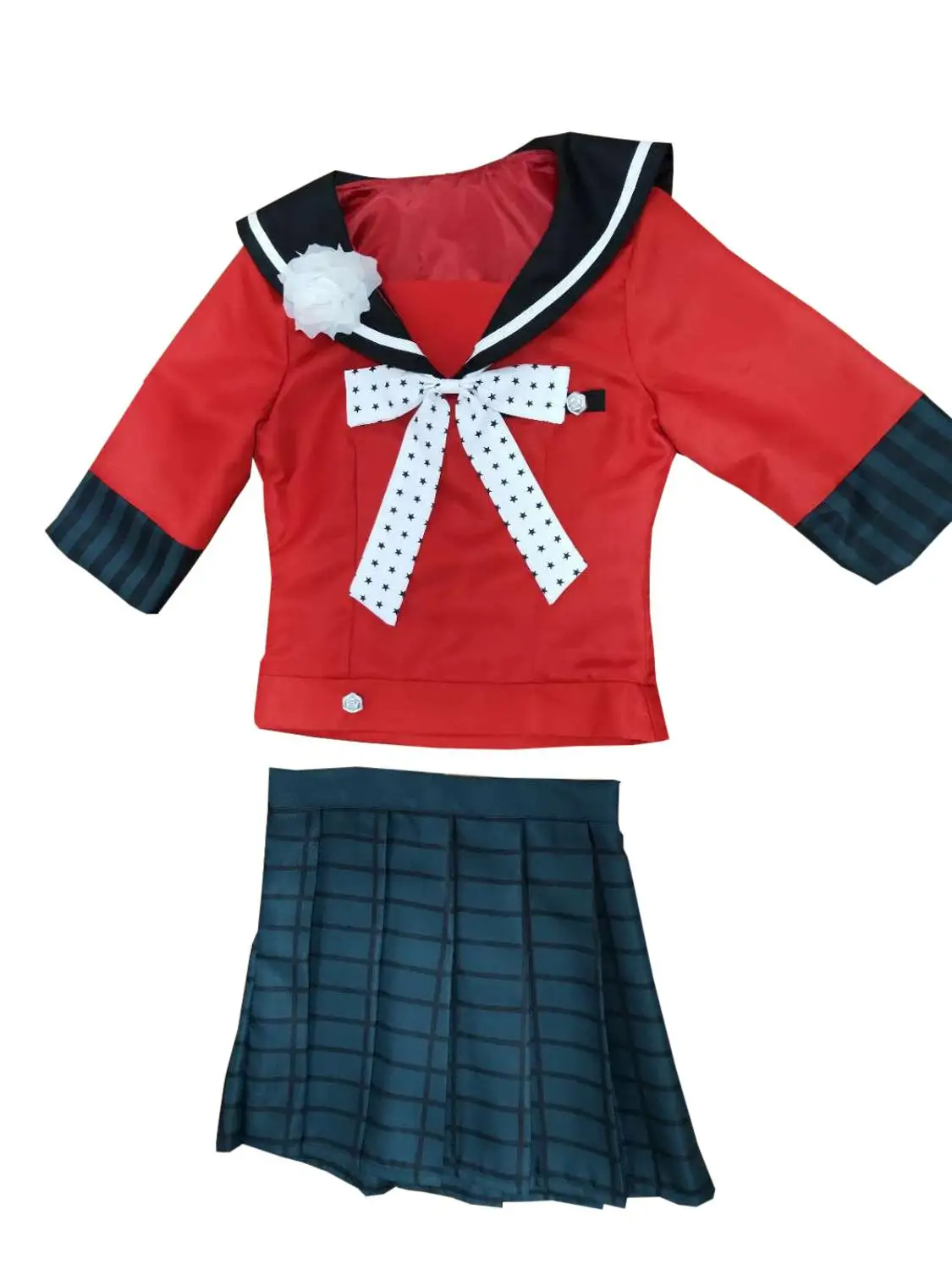 Горячая аниме Danganronpa V3: Killing Harmony Harukawa Maki Cos Nursery Governess косплей женская школьная
