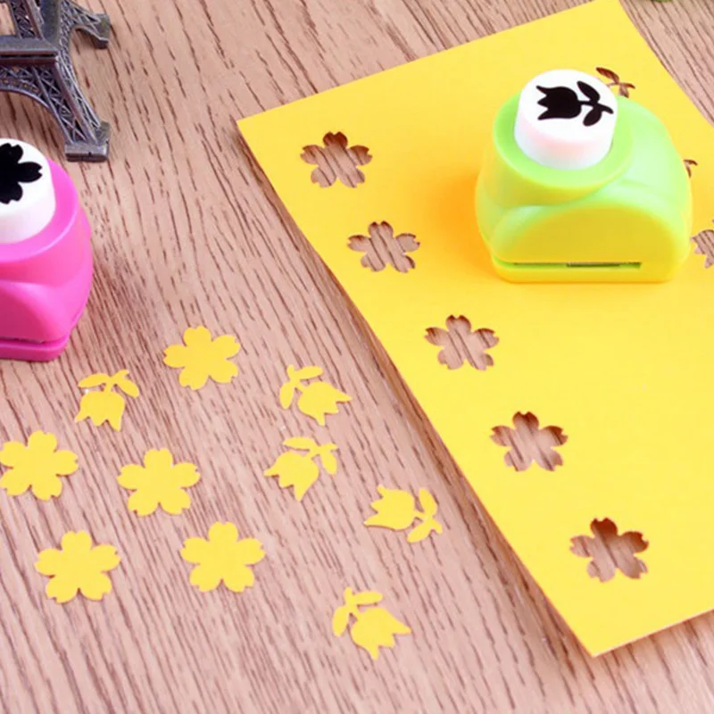 

1PC Kid Child Mini Printing Paper Hand Shaper Scrapbook Tags Cards Craft DIY Punch Cutter Tools 8 Styles HOT
