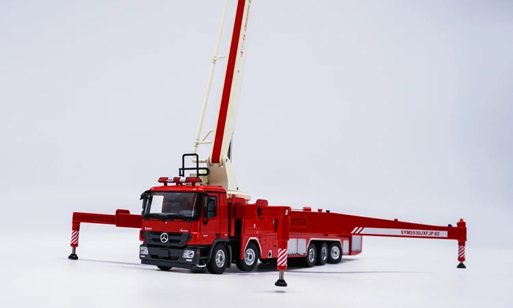 Изысканная коллекционная Игрушечная модель из сплава подарок 1:50 весы SANY 62m Tower Fire
