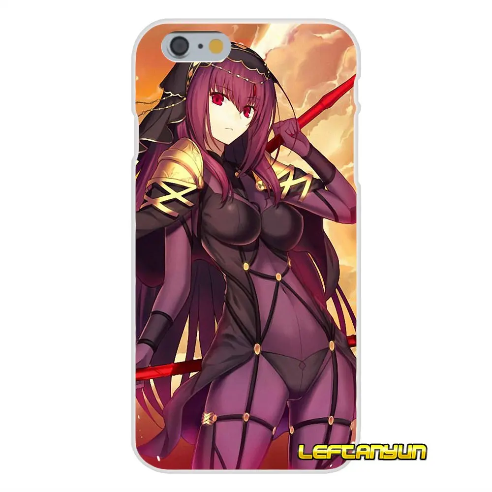 Чехлы для Sony Xperia M2 M4 M5 E3 XA Aqua Z Z1 Z2 Z3 Z5 compact LG K4 7 8 10 V20 V30 2017 Anime girl fate grand order scathach |