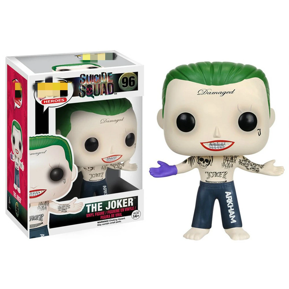 Отряд Самоубийц Funkos Pops фигурка 96 97 Джокер хэрли Квинн дедшот игрушки подарки для