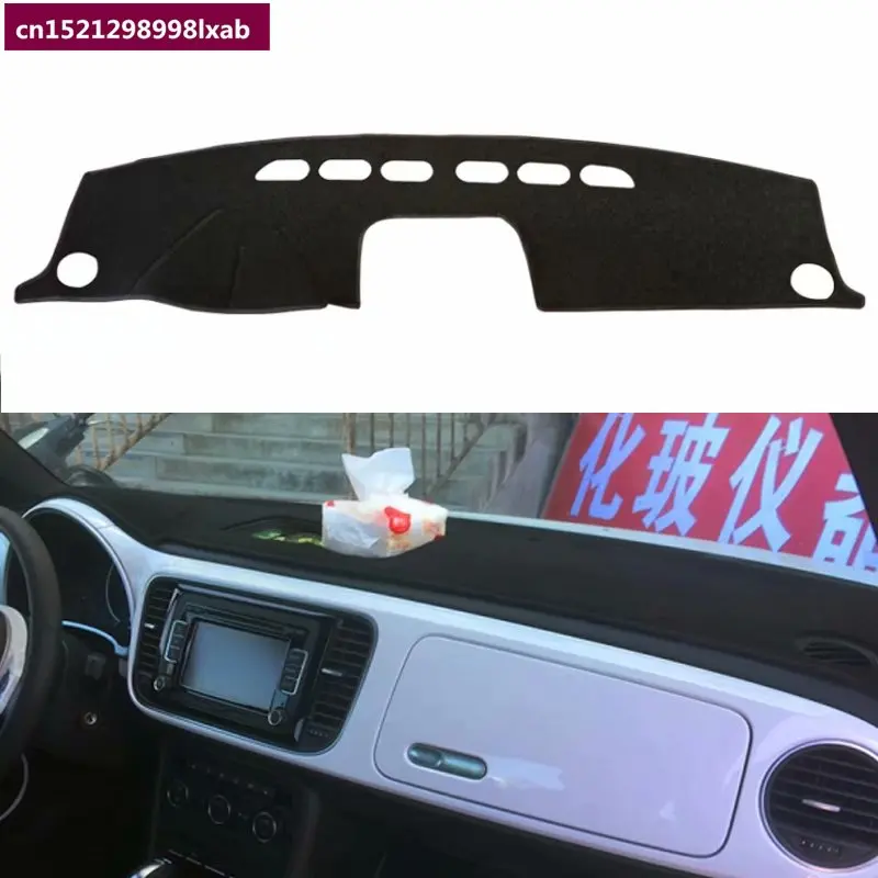 Чехлы для стайлинга автомобилей Dashmat Dash Mat Dashboard Cover Carpet for vw Volkswagen Beetle Coccinelle Maggiolino