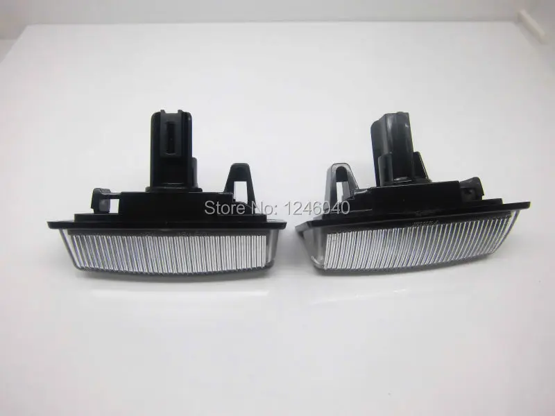 2 шт. светодиодный светильник номерного знака для Nissan TEANA J31 J32 TIDDA Altima JX35 MURANO QUEST SENTRA
