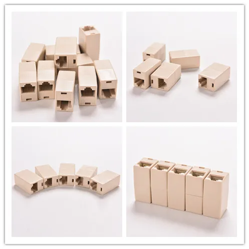 1/2/5/10/20 шт. RJ45 Cat5 8P8C разъем муфта для расширения широкополосной сетью Ethernet LAN