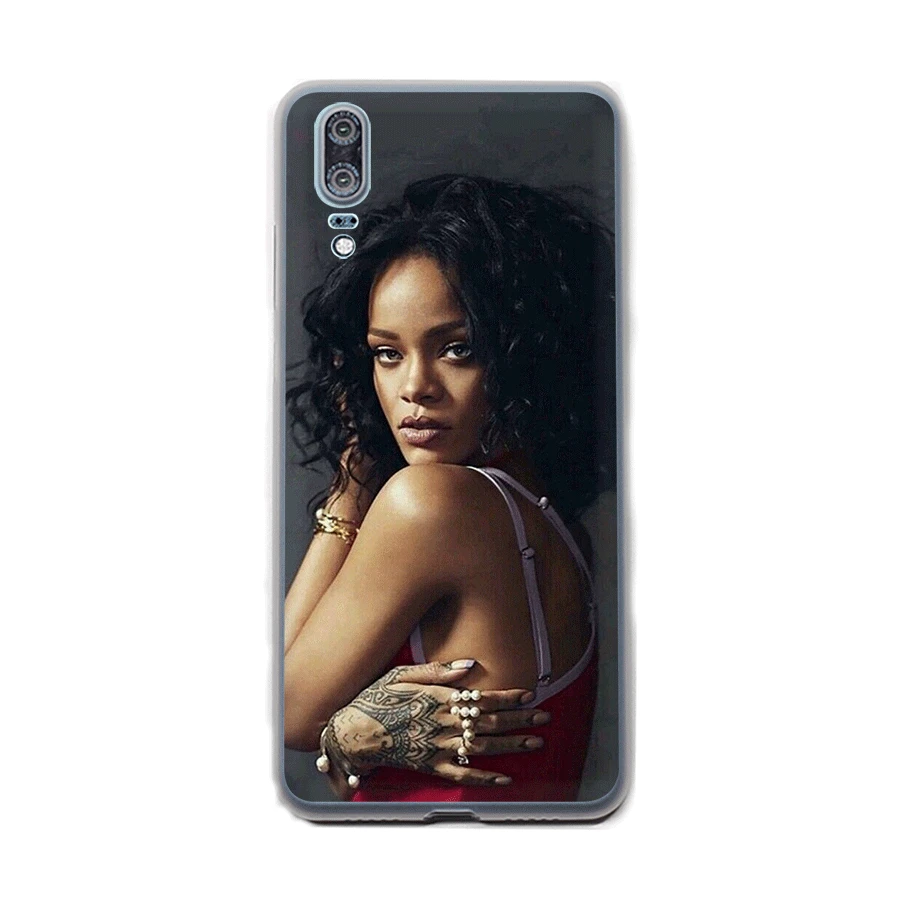 Чехол для телефона Desxz Rihanna Huawei P8 P9 P10 P20 P30 Pro Lite P Smart Cover | Мобильные телефоны и