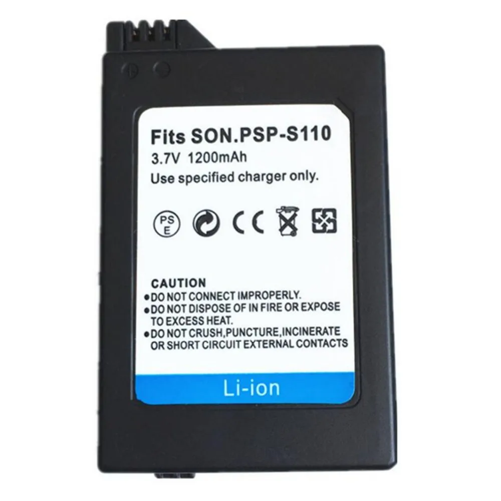 1 шт. аккумулятор 1200 мАч S110 для Playstation PSP2000 2001 2002 2003 2004 2005 2006 2008 3000 3001 3002 3003 3004 3005 3006