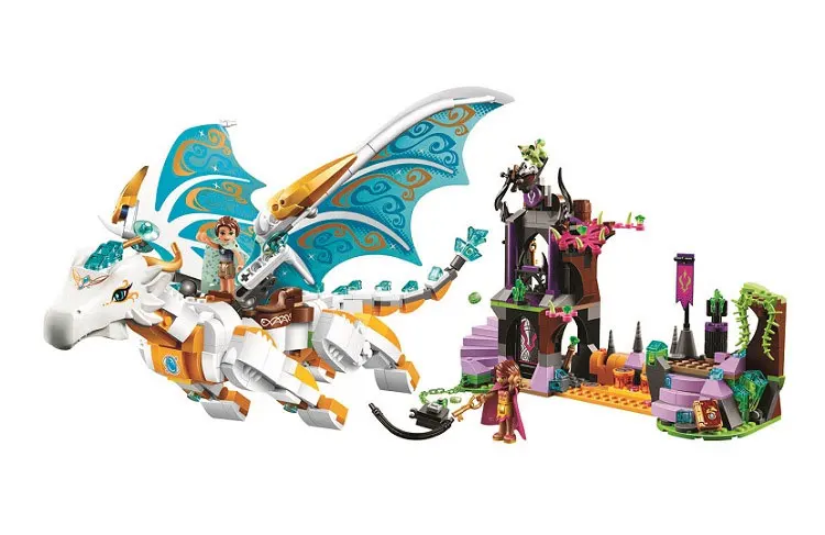 Bela Elves Queen Dragon's Rescue 10550 креативная игровая игрушка совместимая с Legoings 41179